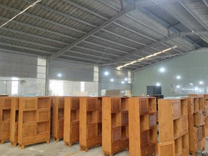 Mesita de noche de madera maciza OEM | Mesita de noche con cajones para proyectos de hostelería e interiores - Product Image 6