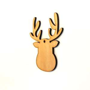 Mango <b>Wood</b> Christmas Hanging Ornament Elegant Candle Stand Home Decor Festive Christmas Decoration Product - Product Image 1