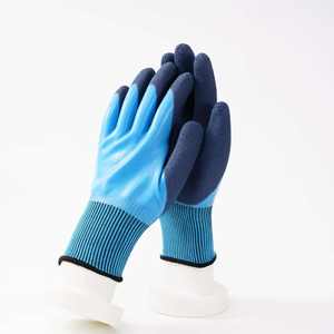 Gants de sécurité stériles en polyester bleu imperméables et résistants aux déchirures – Équipement de protection des mains – Offre spéciale - Product Image 4