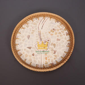 Nouveau design plateau en nacre plateau de service cadeau plateau en nacre pour la décoration intérieure prix bon marché du Vietnam - Product Image 4