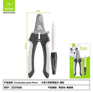 Wholesale Stainless Steel <b>Dog</b> Nail Clipper with File <b>Scissors</b> Pet Nail Trimmer Grooming Tool Manufactured by Manufacturer - Product Image 1
