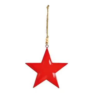 Ornement de Noël en bois suspendu en forme d'étoile, de dernière génération, fait à la main, de haute qualité, pour la décoration de fenêtre - Product Image 6