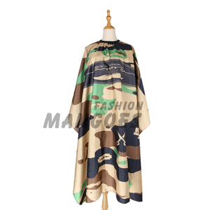 Capa de Peluquería con Patrón de Camuflaje, Impermeable, para Corte de Cabello, Capa de Barbero, Capa de Peluquero - Product Image 6