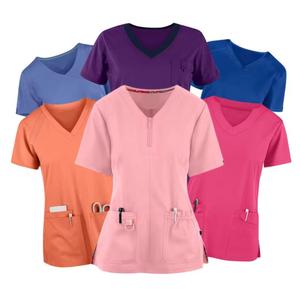 Uniformes médicos para mujer, para hospital uniforme de enfermera, servicio OEM, enfermera - Product Image 2
