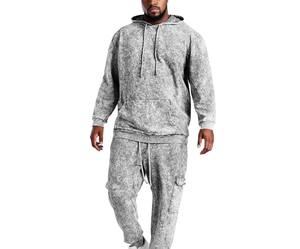 Chándal para Hombre de Material Resistente Hecho a Medida, Lavado Ácido, Disponible al por Mayor, Antiarrugas, de Alta Calidad - Product Image 1