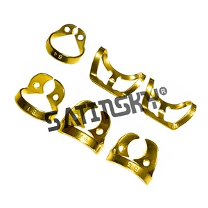 ชุดอุปกรณ์ทำฟันปลอม ประกอบด้วย ยางกันน้ำลาย ที่เจาะรู คีมหนีบ กล่องฆ่าเชื้อ และเครื่องมือผ่าตัดสำหรับการปลูกถ่ายฟัน - Product Image 4