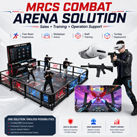 Parc d'attractions mobile de Laser Tag : VR portable, karts, voitures tamponneuses, formation sur site et plan d'organisation d'événements