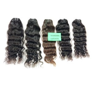 วิกผมคนผมธรรมชาติหยักศกธรรมชาติไม่ผ่านการทำเคมี - Product Image 5