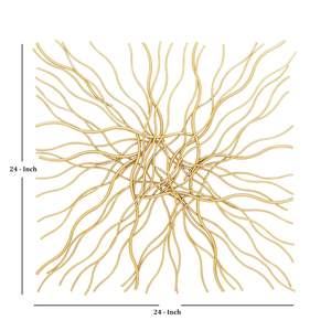 Decoración de pared de Metal escultura de hierro hecha a mano para el hogar sala de estar y dormitorio decoración pieza de acento - Product Image 6