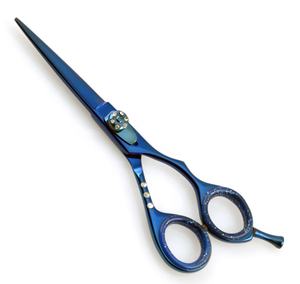 Tijeras de corte de pelo de peluquero para hombres Tijeras de corte de pelo recubiertas de color personalizado de acero inoxidable Tijeras de alta calidad - Product Image 4