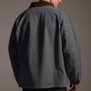 2025 Custom Denim Factory Heavy <b>Raw</b> Twill Denim Jacket 11-15 oz Japanese Style Red Selvedges <b>Jeans</b> Jacket Men - Product Image 3