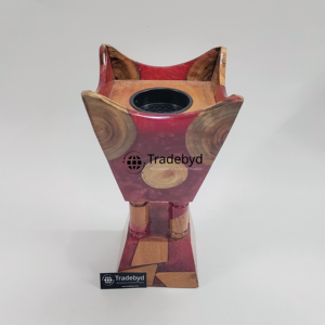 Quemador de Incienso de Resina y Madera Hecho a Mano de Primera Calidad, Quemador de Aromaterapia Artístico para el Hogar, la Oficina y Regalos, Tradebyd - Product Image 4