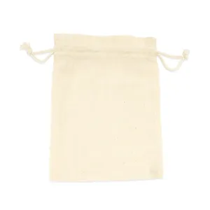 Sacs de sport personnalisés en coton Dora avec cordon de serrage, sacs promotionnels pour merchandising - Product Image 2