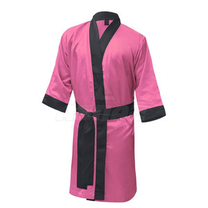 Bata de boxeo personalizada con acabado satinado para entrenamiento, eventos o espectáculos Bata de boxeo ligera - Product Image 2