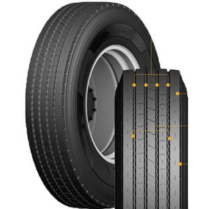 Nouveaux pneus de camion lourd et de remorque radiaux sans chambre à air 11R22.5 16PR à faible résistance au roulement, améliorés pour l'efficacité et la tenue au sol - Product Image 3