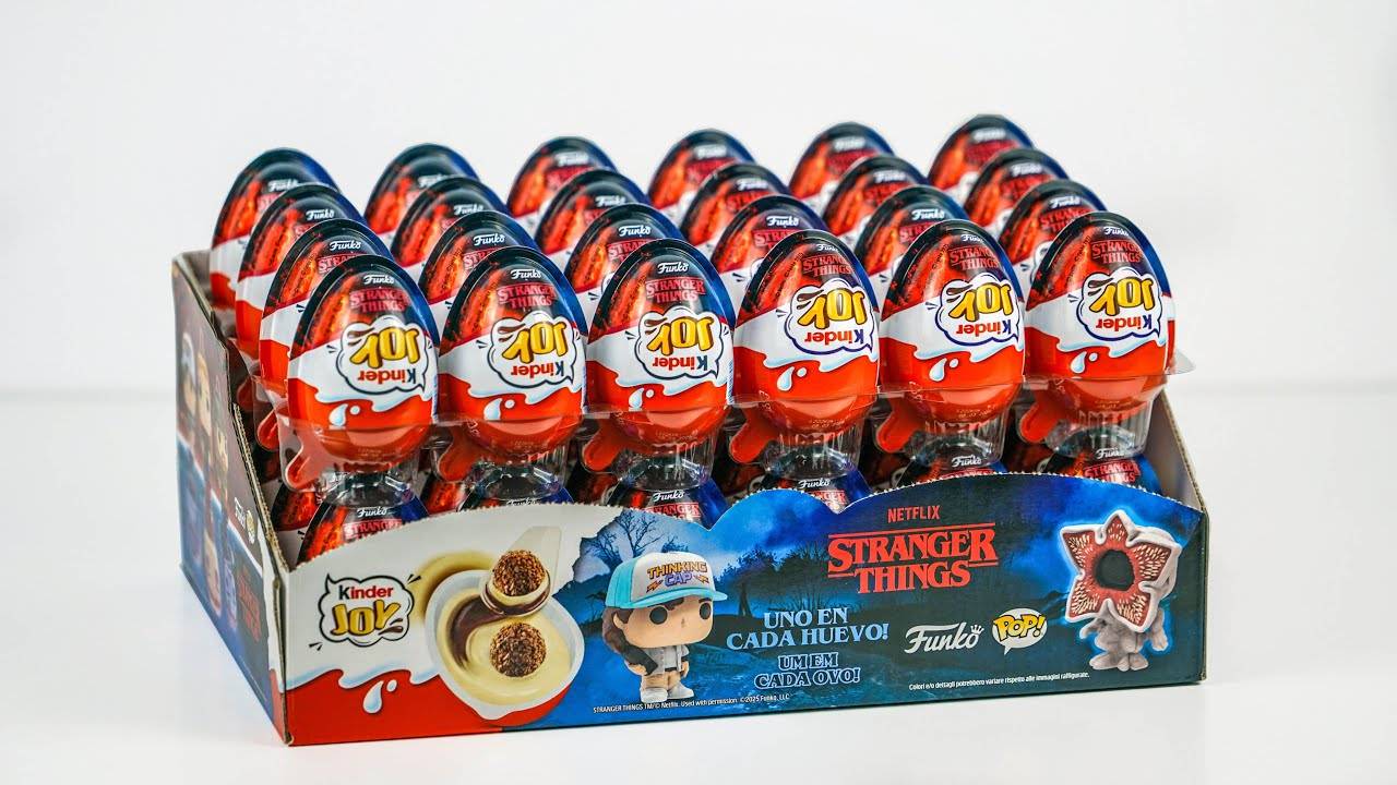 高品質 キンダーサプライズ ストレンジャー・シングス チョコレート