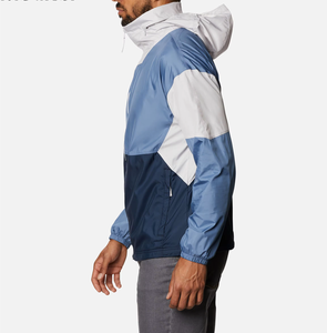 Chaqueta cortavientos ligera personalizada para hombre, chaqueta impermeable para exteriores, venta al por mayor, chaqueta de carcasa blanda para hombre - Product Image 6