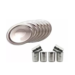 ชุดเครื่องใช้บนโต๊ะอาหารอะลูมิเนียม,ชุดรับประทานอาหารเครื่องเคลือบดินเผาสไตล์ราชวงศ์จีนและแฮนด์เมด - Product Image 4