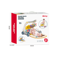 Nouveau trotteur et tapis d'éveil 2-en-1 avec piano, jouet d'éveil Happy Baby pour bébés de 0 à 3 ans - Vente en gros 2026