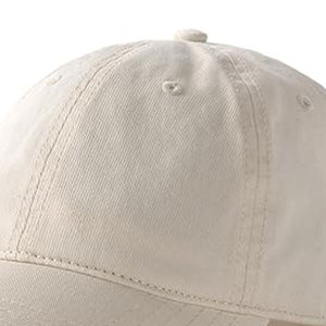 Gorra de Béisbol Unisex de Algodón, 6 Paneles, Ajustable, Color Sólido, Estilo Casual para Adultos - Product Image 5