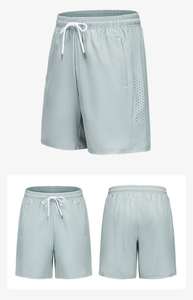 กางเกงขาสั้นขาสั้นสำหรับผู้ชายกางเกงขาสั้นสำหรับออกกำลังกายกางเกงขาสั้นผ้าโพลีเอสเตอร์สำหรับออกกำลังกายวิ่งออกกำลังกายในยิมกางเกงขาสั้นสำหรับผู้ชาย - Product Image 6