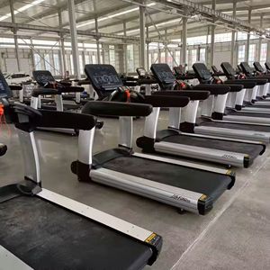 ลู่วิ่งออกกำลังจอ LED สำหรับใช้ในโรงยิมเชิงพาณิชย์ลู่วิ่งออกกำลังกายในอัตราการเต้นของหัวใจ - Product Image 6