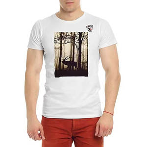 Camisetas con Estampado DTF de Último Diseño, Ropa de Moda para Hombre, Color Sólido, Transpirable - Product Image 1
