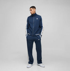 Conjuntos Deportivos Casuales para Hombre, Corte Ajustado, con Cierre, en Poliéster/Algodón Ecológico, Fabricante Personalizado - Product Image 1