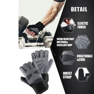 Entraînement respirant hommes haltérophilie musculation entraînement Fitness gants de gymnastique Fitness haltérophilie gants de gymnastique - Product Image 4