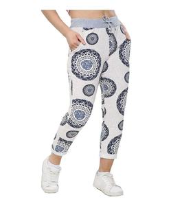 Yoga capri pantalon pour femmes femmes personnalisé capri été dames pantalons d'entraînement pour femmes capri genou haut été yoga pantalons décontractés - Product Image 6