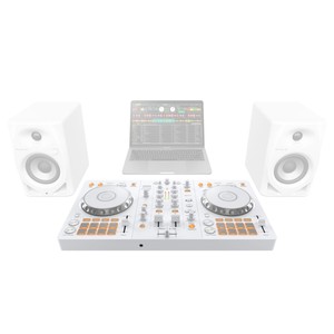 Controlador de DJ Pioneer DDJ-FLX4-W de 2 Canales para Rekordbox y Serato Lite, Blanco, Oferta de Navidad 2025, COMPRA 2 Y LLÉVATE 1 GRATIS - Product Image 1