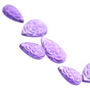 Tallas de pera amatista de laboratorio 20X14mm 17X11mm tamaños tallados a mano púrpura laboratorio creado amatista piedras preciosas para fabricación de joyas - Product Image 4