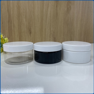 Venta al por mayor, 250ml, tarro transparente para mascotas enanas, 89mm, 36G, tarro de plástico para alimentos, tapón de rosca, tarro de loción personalizado, fábrica de Vietnam para almacenamiento de azúcar - Product Image 3