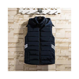 Chaleco ecológico de alta calidad de fabricante directo, chaqueta sin mangas, chalecos hinchados de invierno informales - Product Image 4