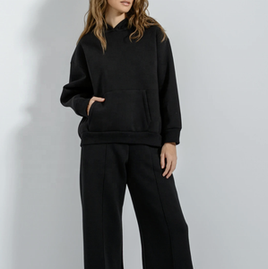 Jersey de ropa de calle de calidad para mujer, sudaderas con capucha de talla grande para mujer, sudaderas con capucha de algodón de talla grande, ropa de mujer, sudaderas cortas - Product Image 3