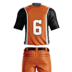 Uniforme de béisbol para hombre con logotipo personalizado de alta calidad 2025 de buena calidad, ropa deportiva personalizada, uniforme de béisbol a la venta - Product Image 6