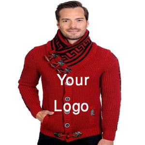 Logo personnalisé Hiver Logo personnalisé sur mesure Couleurs Col rond Pulls à manches longues en tricot pour hommes Chandails pour hommes Offre Spéciale directement de BD - Product Image 5