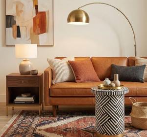 Table basse en os incrusté de qualité d'exportation, artisanale, avec motif géométrique, meubles de salon de luxe au prix direct d'usine - Product Image 3