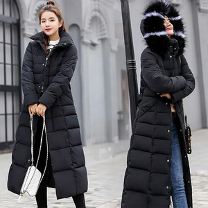 Veste longue matelassée imperméable et coupe-vent en polyester pour homme et femme, idéale pour le snowboard, vente en gros, personnalisable, chaude, pour l'hiver - Product Image 6