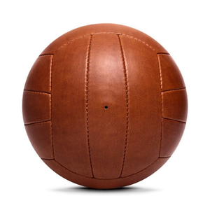 Balón de Fútbol Promocional de Cuero PU Retro Cosido a Mano, Balón de Rugby de Cuero Personalizado a Precio Económico, Balón de Fútbol Tamaño 5 para Entrenamiento - Product Image 2