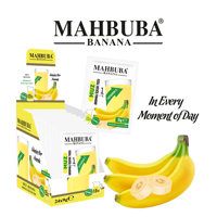 Sachets de boisson froide instantanée de haute qualité aux saveurs de banane, d'ananas et de carotte, paquet de 9 g, 24 vitamines C, goût rafraîchissant