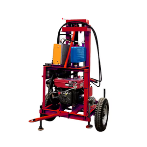 Appareil de forage à mât télescopique monté sur chenilles perceuse de surface de trou de poteau perceuse pour installation de carrière - Product Image 4