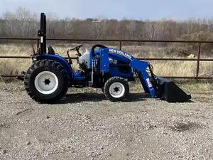 Tractor Agrícola Usado 4x4 SNH704 35HP con Bomba y Caja de Cambios para Cortar Césped, Garantía de 5+ Años - Product Image 4