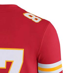 Conception personnalisée Football américain Uniforme Jersey Wear OEM Sublimation Quick Dry Plus Size Tackle Twill Youth - Product Image 5