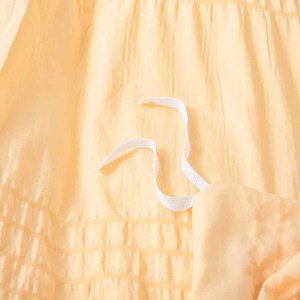 Ensembles de literie en coton de luxe pour hôtels et textiles pour la maison Drap de lit brodé jaune de n'importe quelle taille Couverture à motif teint uni - Product Image 3