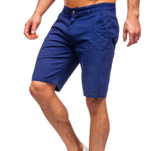 เดรสไฮบริดสำหรับผู้ชายกางเกงขาสั้นเล่นกอล์ฟผ้าชิโนแบบลำลองด้านหน้าแบนน้ำหนักเบาแห้งเร็วมีกระเป๋า - Product Image 4