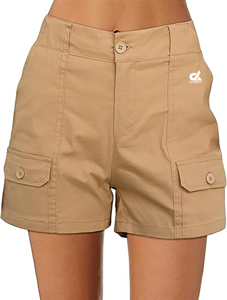 <b>Cargo</b> <b>Shorts</b> for <b>Women</b> Casual Summer High Waisted <b>Shorts</b> Ribbed Elastic Waist Utility Pockets <b>Women's</b> <b>Shorts</b> - Product Image 5