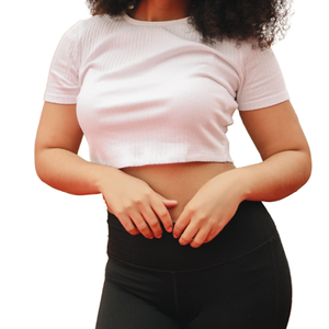 เสื้อเอวลอยผ้าไม้ไผ่ระบายอากาศของผู้หญิงเสื้อกล้ามสั้นใส่สบายเสื้อยืดเอวลอยสั้น - Product Image 5