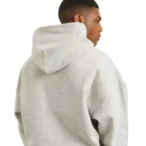 New Style <b>Men</b> Oversized Hoodie and Sweatshirt Lightweight Warm Solid Color Fashion <b>Pullover</b> - Product Image 3