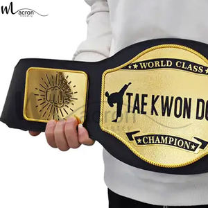 Ceinture de sport robuste et légère de haute qualité, nouvelle tendance, fabriquée par un bon fournisseur, réglable en cuir et plaque métallique - Product Image 5